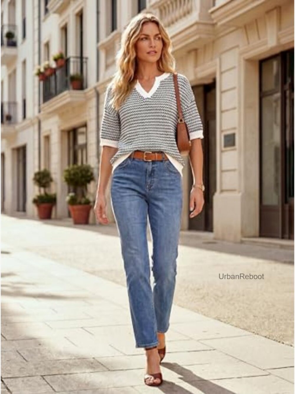 100% Cotton Polo V Neck Short Sleeve Pullover Sweater - Picture 4 of 7